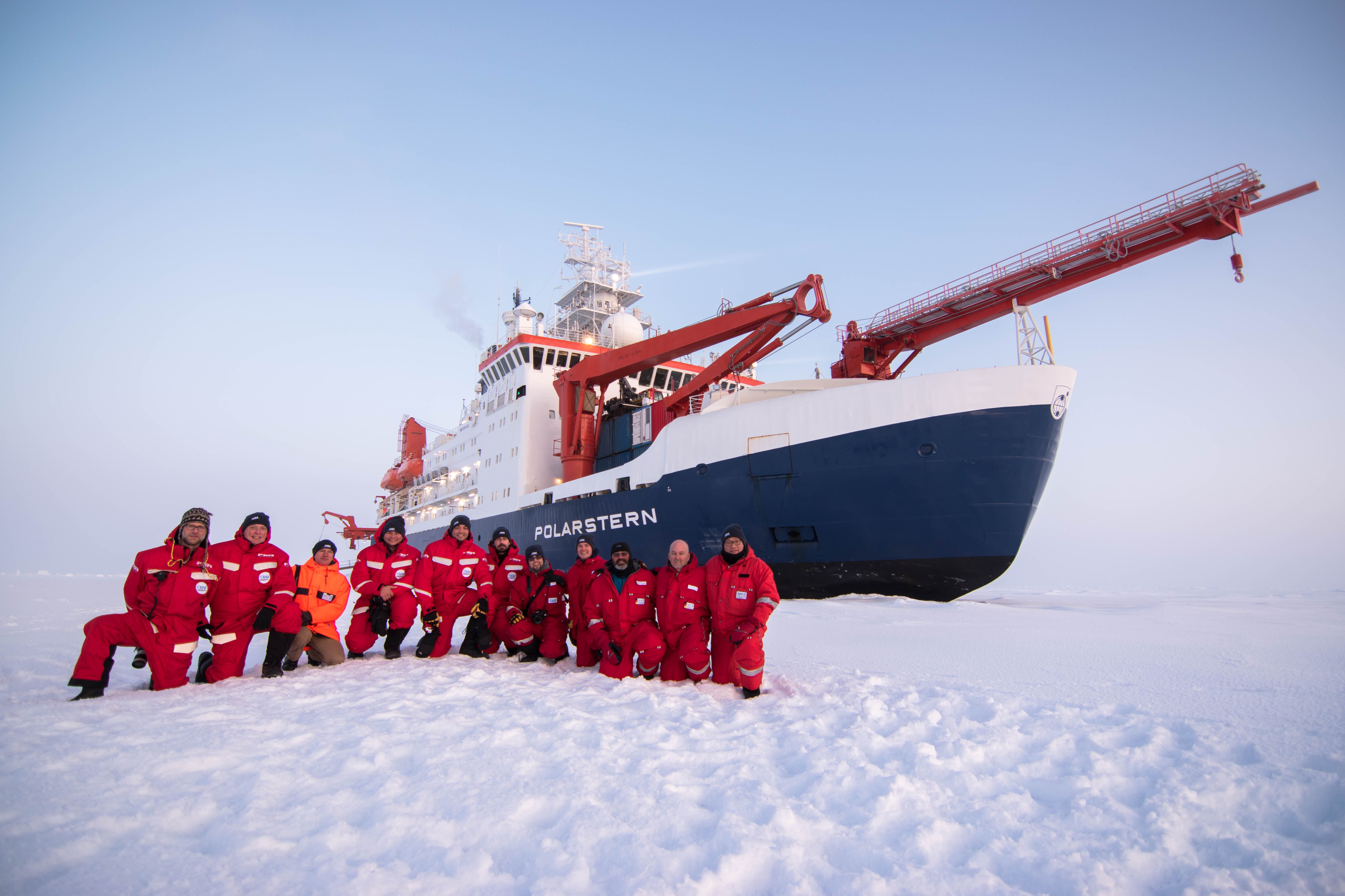 MOSAiC first team reaches Artic ice floe